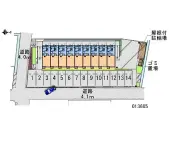 ★手数料０円★松山市居相　月極駐車場（LP）